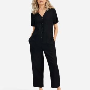 3/$20 Everlane linen short sleeve jumpsuit 14